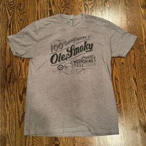 Gray Ole Smoky moonshine gatlinburg TN Graphic T-Shirt